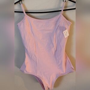 Pink Womens Medium Bodywrappers Leotard New, No Tags